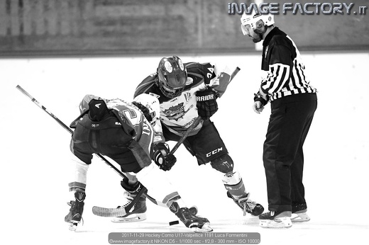 2017-11-29 Hockey Como U17-Valpellice 1191 Luca Formentini